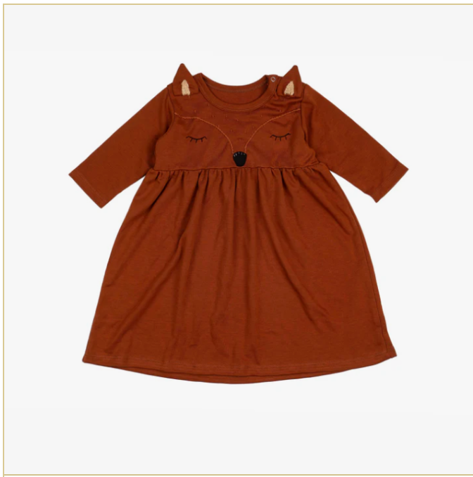 Wild Wawa-Fox Dress