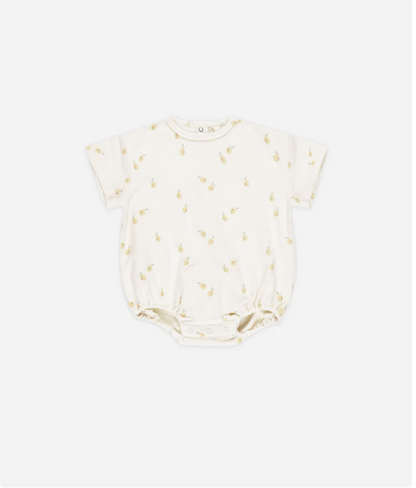 Quincy Mae- Relaxed Short Sleeve Baby Romper