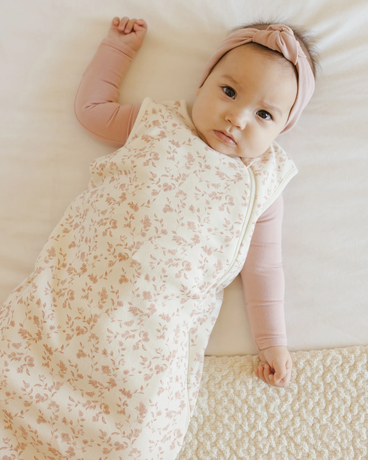 Quincy Mae-Knotted Headband Rose