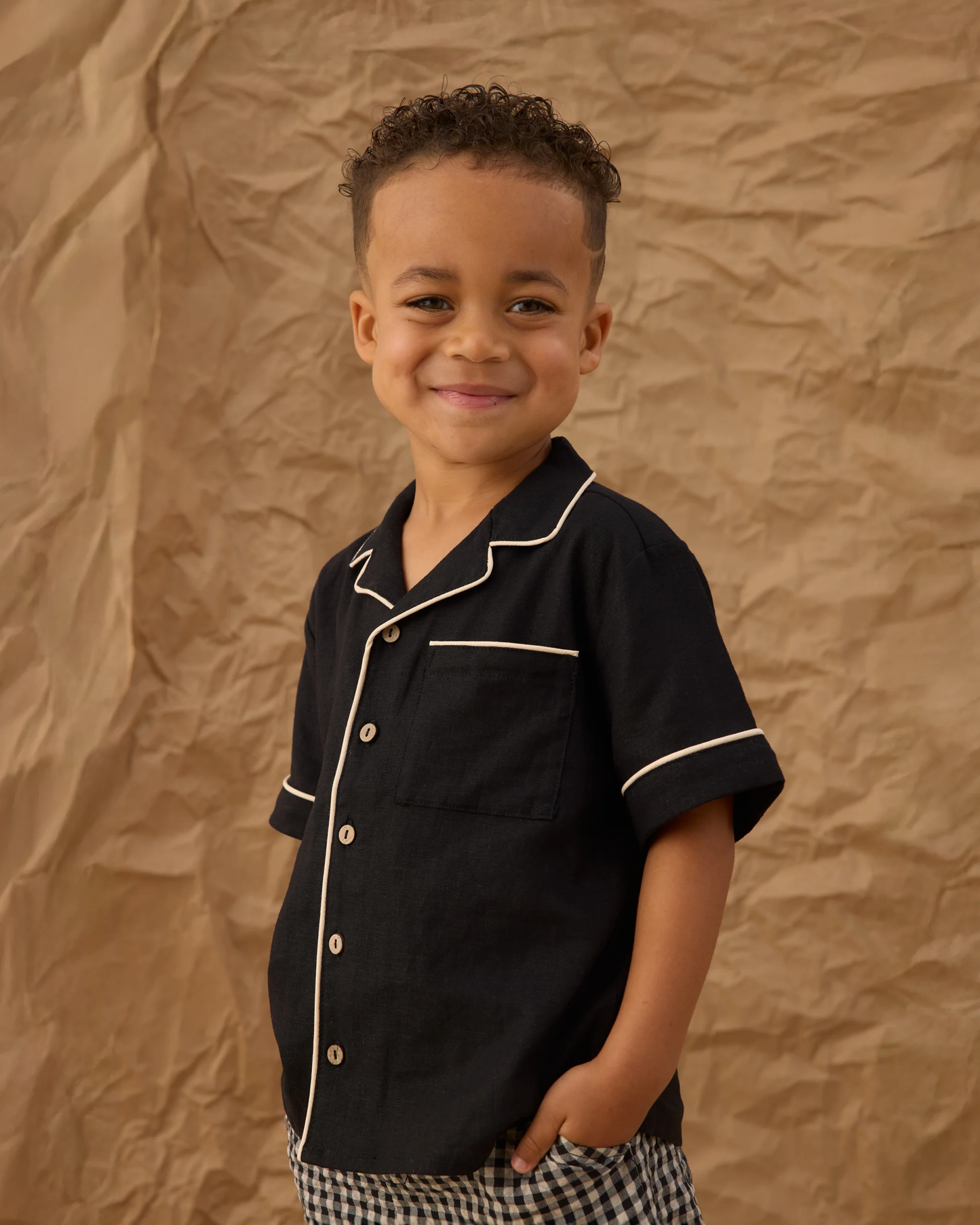 Lapel Collared Shirt