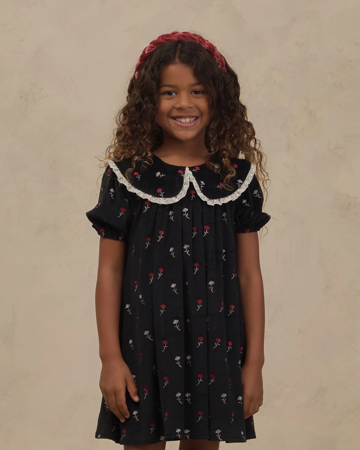 Braided Headband- Ruby O/S