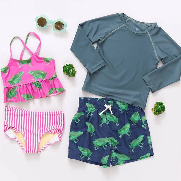 Pink Chicken- Boys Rash Guard