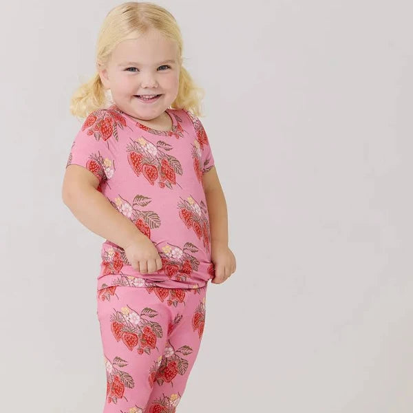 Pink Chicken-Kids Bamboo PJ Set