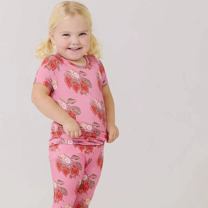 Pink Chicken-Kids Bamboo PJ Set