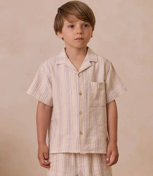 Rylee + Cru-Lapel Collar Shirt