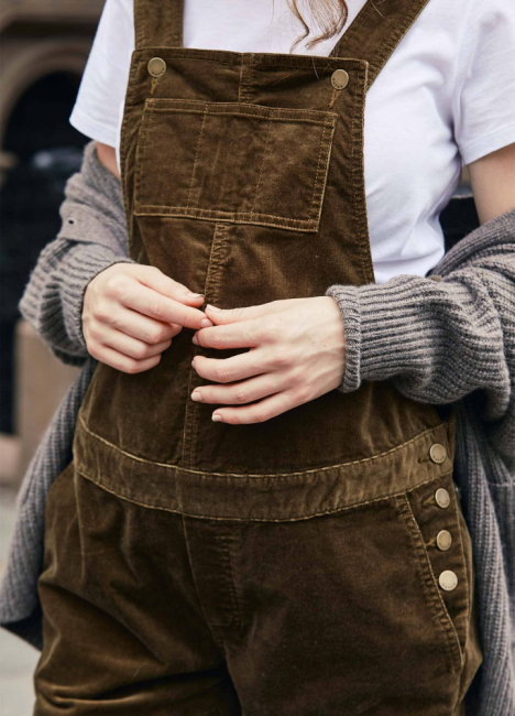 Hatch-The Selma Cord Overall