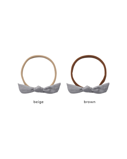 Little Knot Headband- Slate O/S