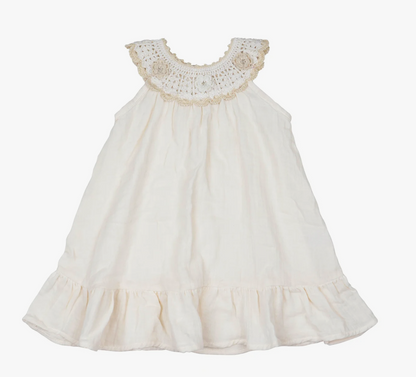 Wild Wawa- Petal Crochet Dress