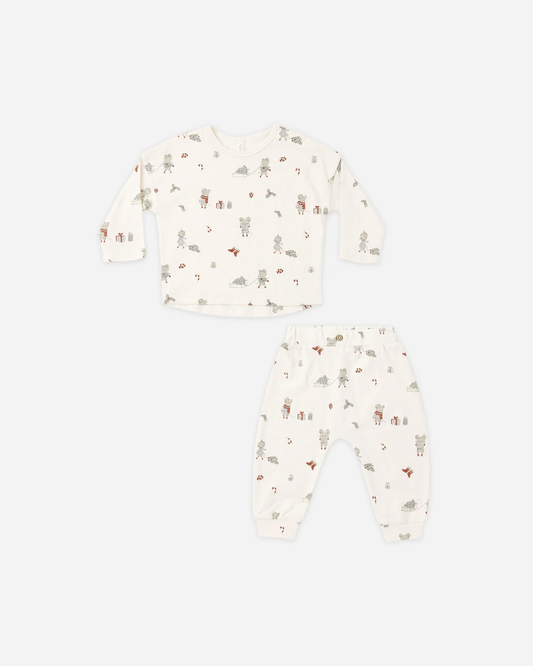 Long Sleeve Tee + Pant Set