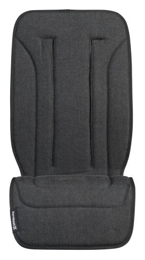 Uppa Baby-Reversible Seat Liner - Reed -  Charcoal Denim | Cozy Knit