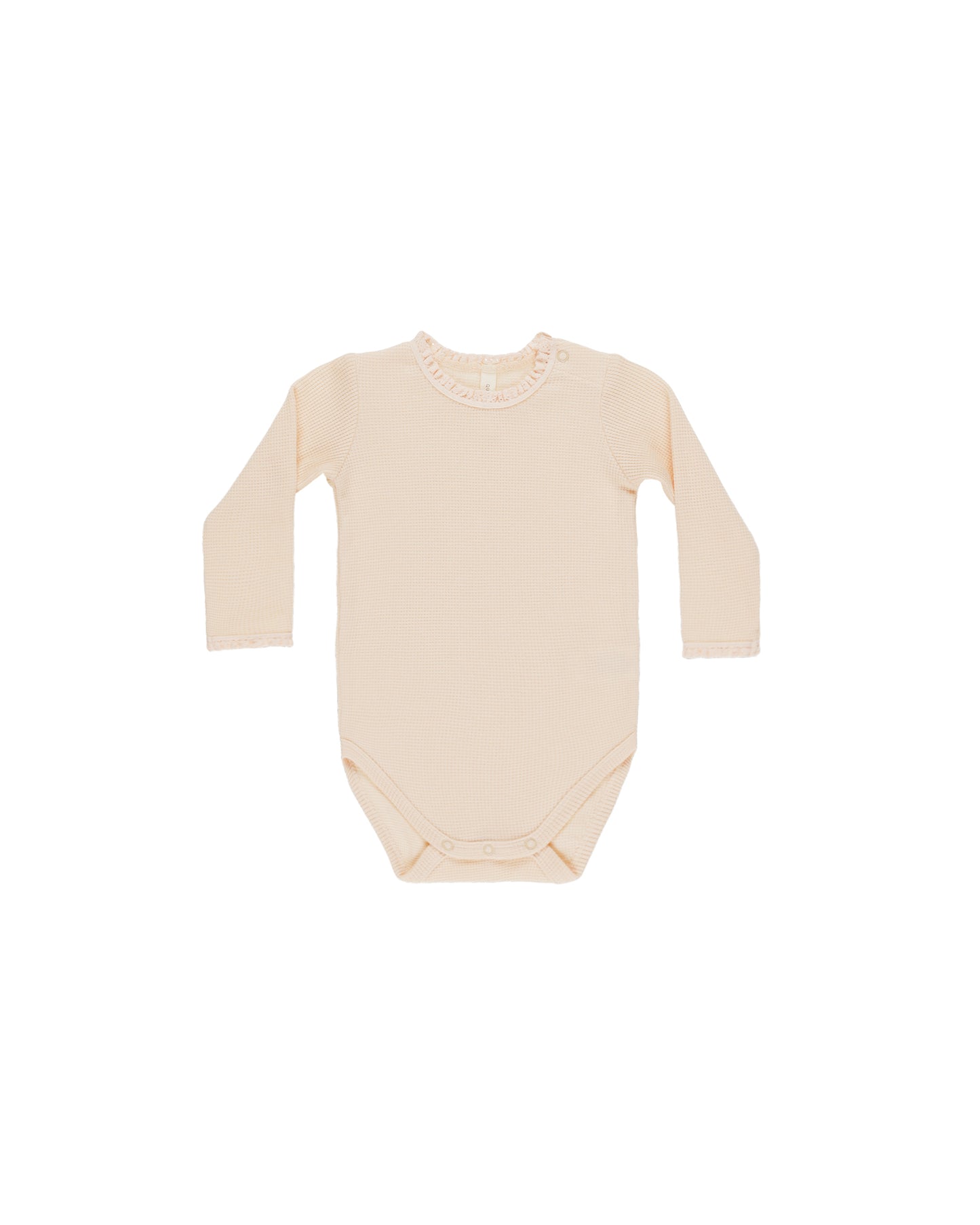 Quincy Mae- Waffle Longsleeve Bodysuit