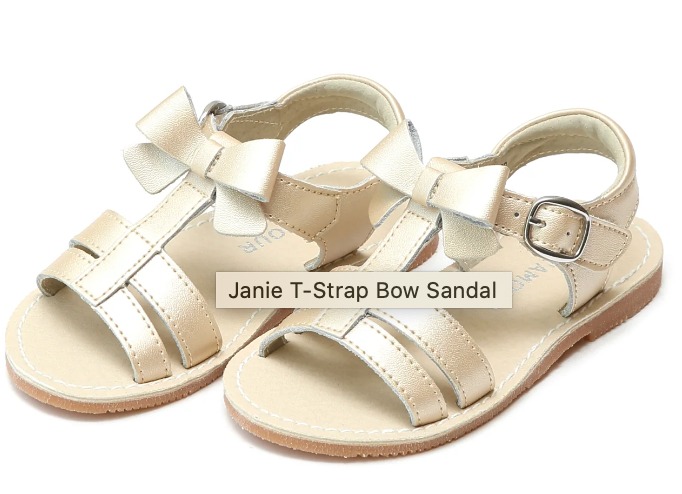 L'Amour-Janie Bow Strap Sandal