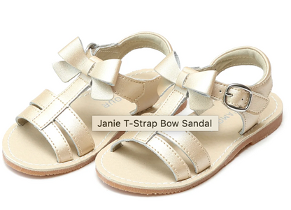 L'Amour-Janie Bow Strap Sandal