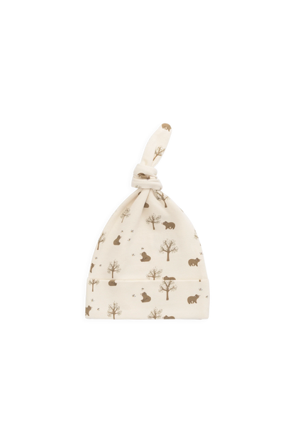 Cotton Knot Beanie