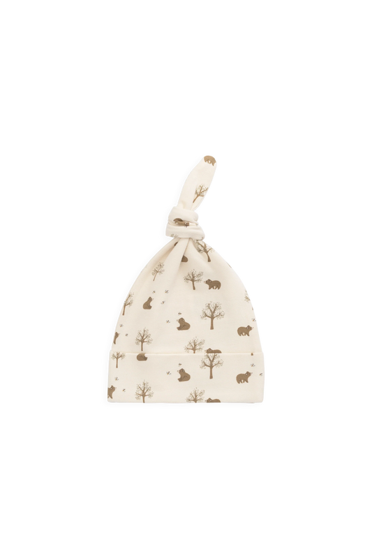 Cotton Knot Beanie