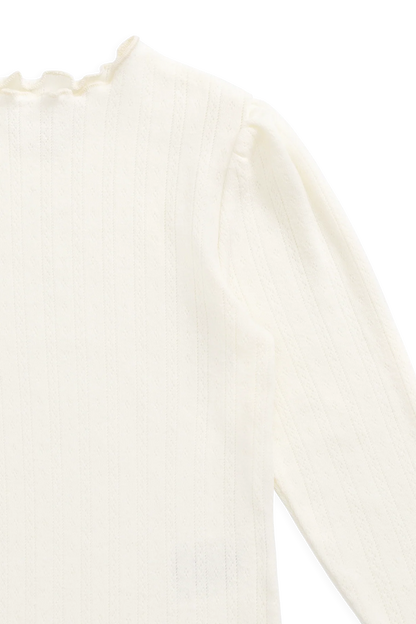 Pointelle Eliane Top