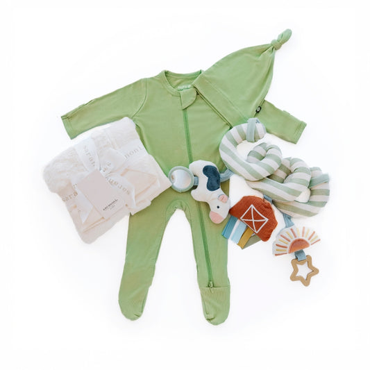 Baby Blues & Pink- Luxury  Baby Bundle