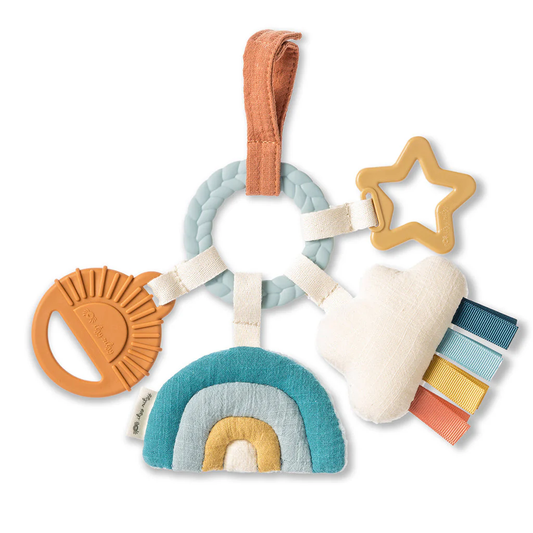 Itzy Ritzy- Bitzy Busy Ring Teething Activity Toy
